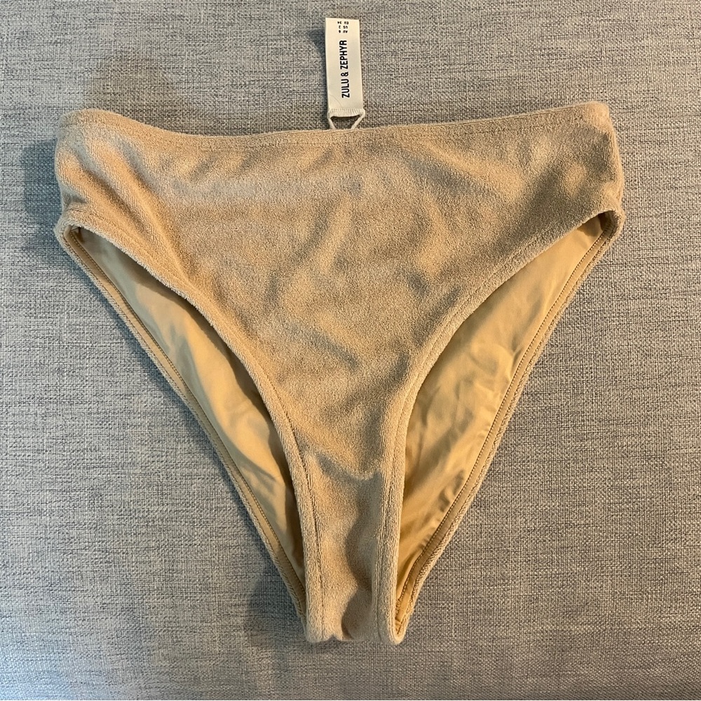 Zulu & Zephyr Terry Bikini Bottoms US 2